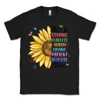 Black she is strong fearless warm loving mom Classic Tee - MaliasSmallBusiness