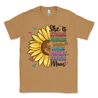 Toasted Coconut she is strong fearless warm loving mom Classic Tee - MaliasSmallBusiness
