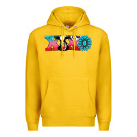 Lemon xoxo with cow Premium Hoodie - AdoDesignShop
