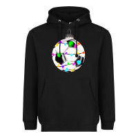 Black Christmas soccer Heavyweight Hoodie - RanaPortraitStore