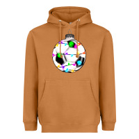Meerkat Christmas soccer Heavyweight Hoodie - RanaPortraitStore