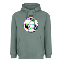 Sage Christmas soccer Heavyweight Hoodie - RanaPortraitStore