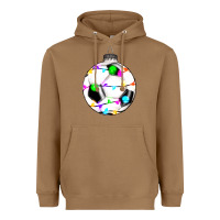 Toasted Coconut Christmas soccer Heavyweight Hoodie - RanaPortraitStore