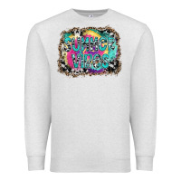 Oatmeal Heather summer vibes Premium Sweatshirt - SublimationCraftShop