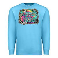 Ocean Blue summer vibes Premium Sweatshirt - SublimationCraftShop