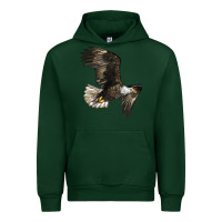 Foreset Green White Headed Eagle Urban Hoodie - LillyAllenDesigns
