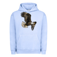 Pigment Grape Ice White Headed Eagle Urban Hoodie - LillyAllenDesigns