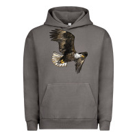 Pigment Tornado White Headed Eagle Urban Hoodie - LillyAllenDesigns