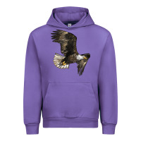 Tulip White Headed Eagle Urban Hoodie - LillyAllenDesigns