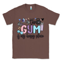 Chestnut the gym is my happy place Classic Tee - MaliasSmallBusiness