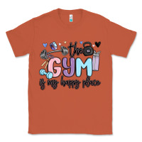 The Gym Is My Happy Place Classic Tee | Teevron