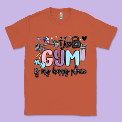 Classic Tee the gym is my happy place