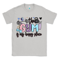 Moon Dust the gym is my happy place Classic Tee - MaliasSmallBusiness