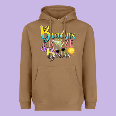 Beaches Booze And Besties Tbw Heavyweight Hoodie Designed By Texasbilliewilder