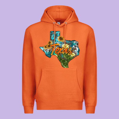 Western Texas Map Premium Hoodie Designed By Adodesignshop