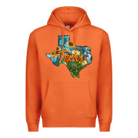 Carrot western texas map Premium Hoodie - AdoDesignShop