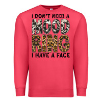 Cardinal i dont need a mood ring i have a face Premium Sweatshirt - CowhideDigitalArt