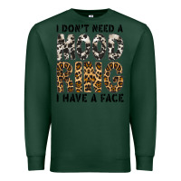 Sports Green i dont need a mood ring i have a face Premium Sweatshirt - CowhideDigitalArt