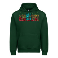 Forest Green mexico with roses Urban Hoodie - Jasminsmagicworld