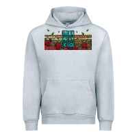 Heather Grey mexico with roses Urban Hoodie - Jasminsmagicworld