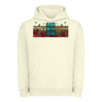 Pigment Pistachio mexico with roses Urban Hoodie - Jasminsmagicworld