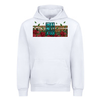 White mexico with roses Urban Hoodie - Jasminsmagicworld