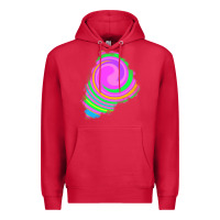 Cardinal tie dye patch Premium Hoodie - RanaPortraitStore
