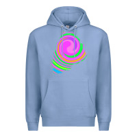 Colony Blue tie dye patch Premium Hoodie - RanaPortraitStore