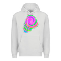 Dove Grey tie dye patch Premium Hoodie - RanaPortraitStore