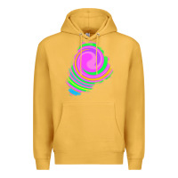 Mustard tie dye patch Premium Hoodie - RanaPortraitStore