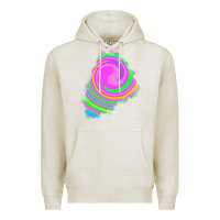 Oatmeal Heather tie dye patch Premium Hoodie - RanaPortraitStore