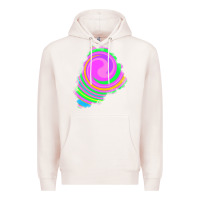 Pale Pink tie dye patch Premium Hoodie - RanaPortraitStore