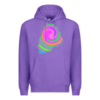 Purple tie dye patch Premium Hoodie - RanaPortraitStore