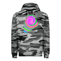 Slate Camo tie dye patch Premium Hoodie - RanaPortraitStore
