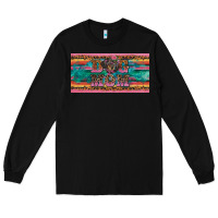 Black dog mom danchshund  license plate template Long Sleeve Tee - BarkalooDesign