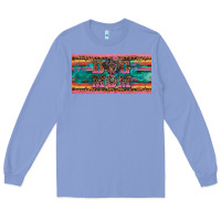 Colony Blue dog mom danchshund  license plate template Long Sleeve Tee - BarkalooDesign