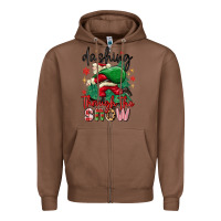 Chestnut dashing through the snow Zipper Hoodie - MaliasSmallBusiness