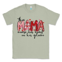 Matcha this mama wears her heart on her gleeve Classic Tee - MaliasSmallBusiness