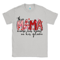 Moon Dust this mama wears her heart on her gleeve Classic Tee - MaliasSmallBusiness