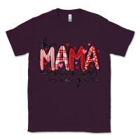 Plum this mama wears her heart on her gleeve Classic Tee - MaliasSmallBusiness