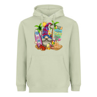 Matcha beach gnome Heavyweight Hoodie - texasbilliewilder