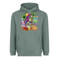 Sage beach gnome Heavyweight Hoodie - texasbilliewilder