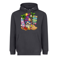 Smoke beach gnome Heavyweight Hoodie - texasbilliewilder
