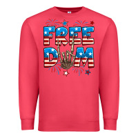 Cardinal Freedom rock hand Premium Sweatshirt - Neo Western