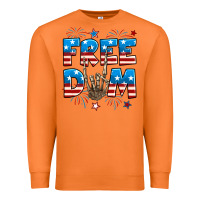 Carrot Freedom rock hand Premium Sweatshirt - Neo Western