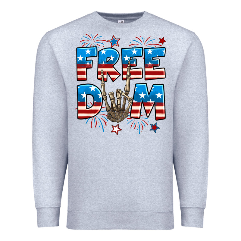 Freedom Rock Hand Premium Sweatshirt by Neo Western | Teevron
