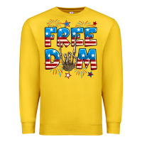 Lemon Freedom rock hand Premium Sweatshirt - Neo Western