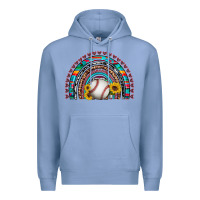 Colony Blue baseball rainbow Premium Hoodie - Artiststas
