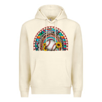 Sandshell baseball rainbow Premium Hoodie - Artiststas