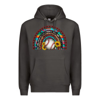 Smoke baseball rainbow Premium Hoodie - Artiststas